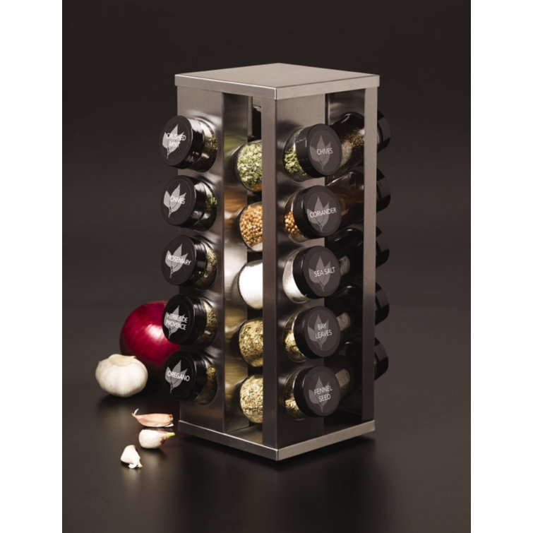 Kamenstein glass deals spice jars